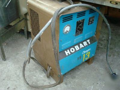 Hobart 30 volt forklift charger hi low fork lift