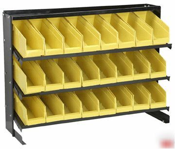 New parts rack with 24 removable bins-handy storage 