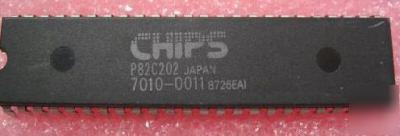 P82C202, memory support, chips tech., 48 pin dip, 1EACH