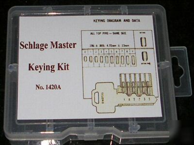Schlage master keying kit locksmith tools