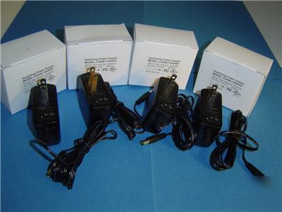 4 power supply camera adapter 12V 0.5A 12 volt dc 500MA