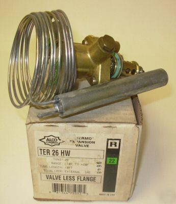 Alco thermal expansion valve less flange ter 26 hw R22