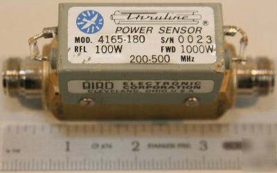 Bird 4165-180 thruline power sensor 200-500 mhz