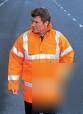 Hurricane motorway jacket hi-viz orange medium EN471 