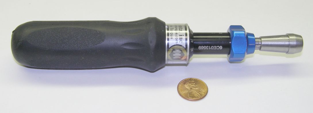 Mountz torque nut/screwdriver 20-160...blue/black