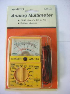 New bel merit AM101 analog multimeter