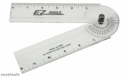 New ez angle combination ruler protractor square