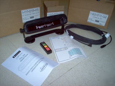 Raven rgl 600T lightbar with wireless remote kit