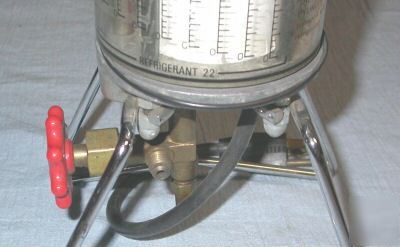 Robinair dial-a-charge charging cylinder ~ repair