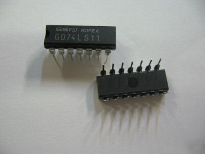 25PCS p/n GD74LS11 ; integrated circuit