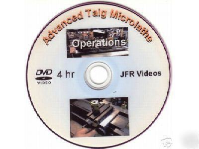 Advanced micro machining on the taig peatol lathe dvd