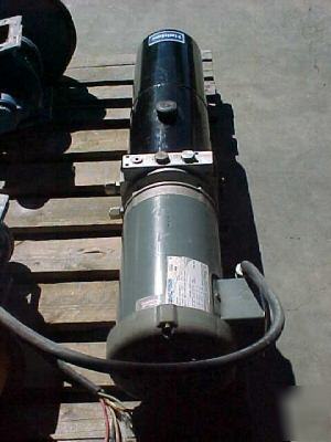 Hydraulic pump motor power unit