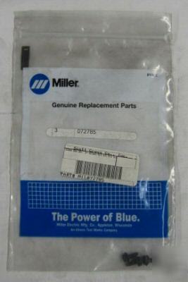 Miller 072785 screw, 006-32X .37 hexwhd-pln 3-pack