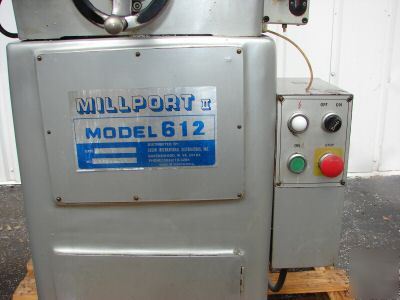 Millport ii 612 surface grinder machine magnetic chuck