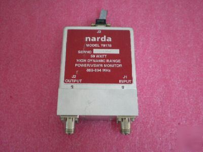 Narda high dynamic range power/ vswr monitor 869-894MHZ