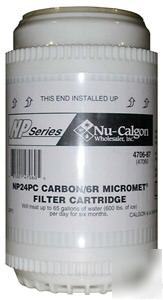 Nu-calgon 4701-87 NP24C carbon block cartridge