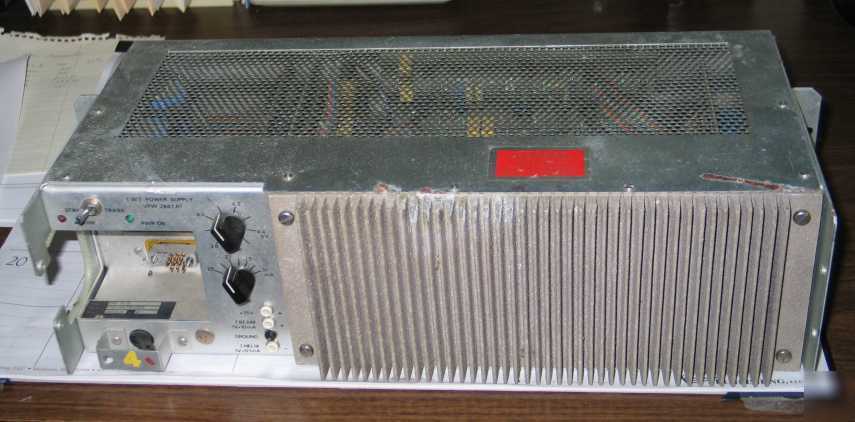 Varian traveling wave tube twt power supply