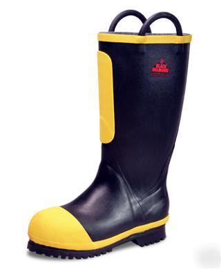 Black diamond fire boots, rubber (kevlar) size 12.5 nwt