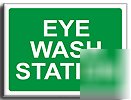 Eye wash station sign-adh.vinyl-250X200MM(sa-070-ae)