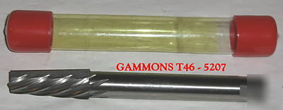 Gammons duplex hole through type 1/2 to 11/16 reamer