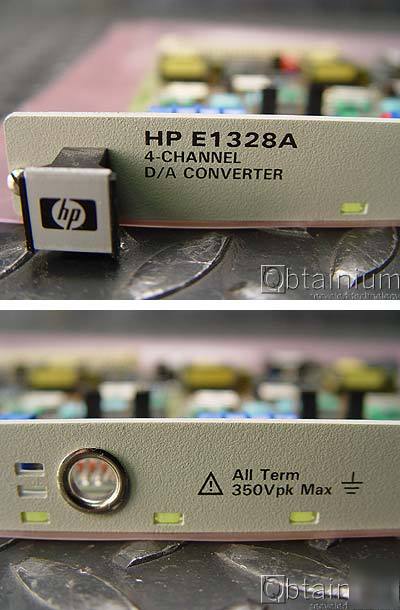 Hp E1328A 4-channel d/a converter vxi 75000 series b