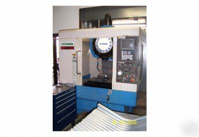 2000 hyundai spt-T30 vmc- vertical machining center-cnc