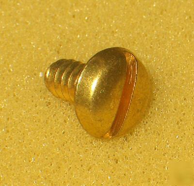 25 ea. brass screws 6-32 x 1/4
