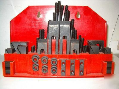 52 pc clamping kit for milling machine 1/2 bsw stud