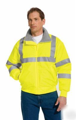 High visibility safety jacket reflective 4X