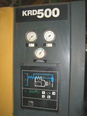 Kaeser air dryer 500 cfm no. krd-500, 200 psi (19309)