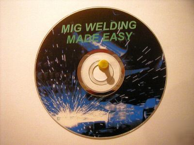 Mig welding made easy instructional dvd, welder,mask.