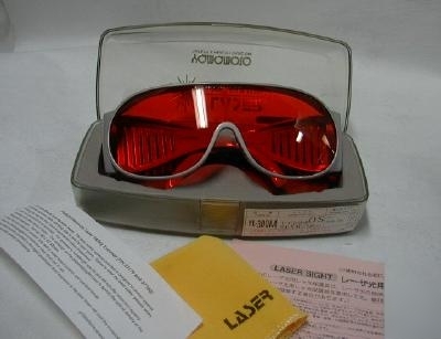 New (m)532NM, od-2, nd-yag(shg) laser safety goggles