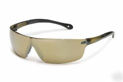 New safety sun glasses mocha mirror starlight Z87.1+ 
