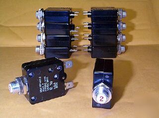 Potter & brumfield reset circuit breaker W58-XB1A4A-6