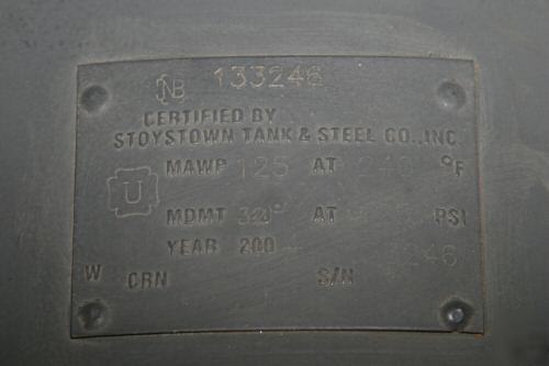 John wood co. bladder type expansion tank jaer-23-668 