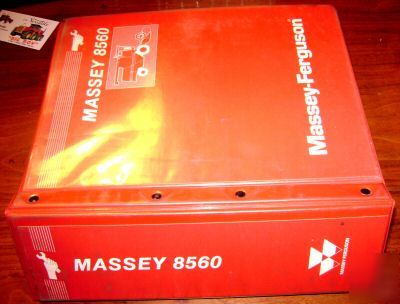 Massey ferguson 8560 combine service work shop manual