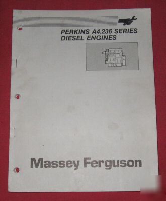 Massey-ferguson A4.236 diesel engines workshop manual
