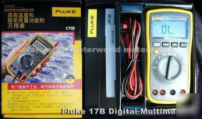 New fluke 17B multimeter dmm w extra smd clip
