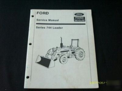New ford holland 744 series loader service manual
