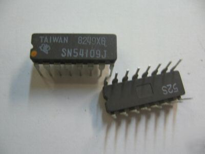12PCS p/n SN54109J ; military integrated circuits