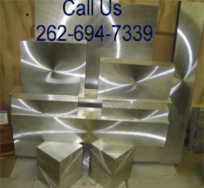 Aluminum fortalÂ® plate 1.068 x 8 x 21 7/8 ground 2 side