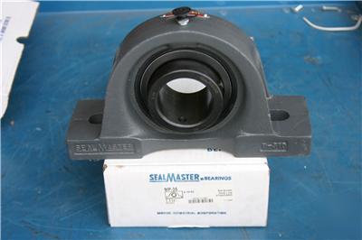 New 2 sealmaster 2-3/16 inch pillow block bearings MP35