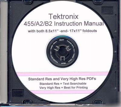 Tek 455 /A2/B2 service / operating manual + six extras