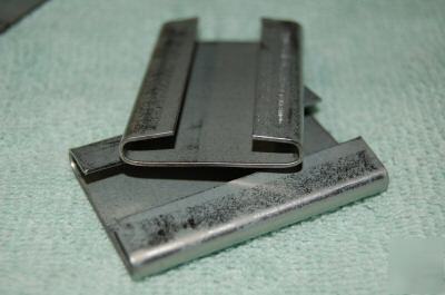 Strapping seals 1-1/4 heavy duty steel closed banding