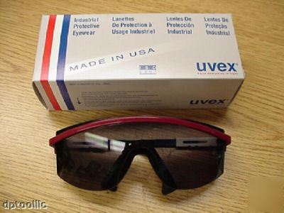 4P uvex astrospec 3000 patriot gray lens saftey glasses