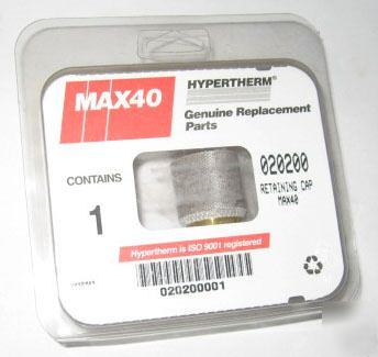 Hypertherm 020200 cap HT40/PAC140 tpr nozzle