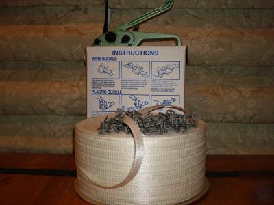 Polyester cord strapping kit 1/2