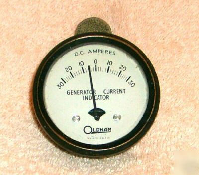 Vintage oldham amp meter inductive ?