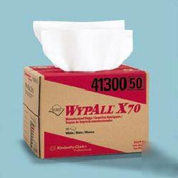 Wypall X70 manufactured rags brag box white kcc 41300