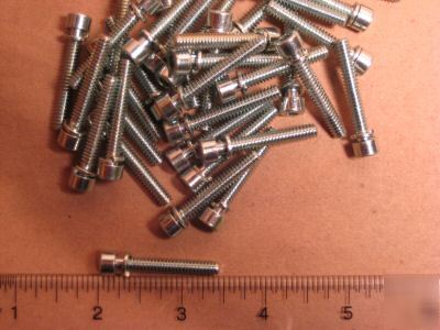 50 - 10-24 x 1 1/4 socket cap machine screw w/lock wash